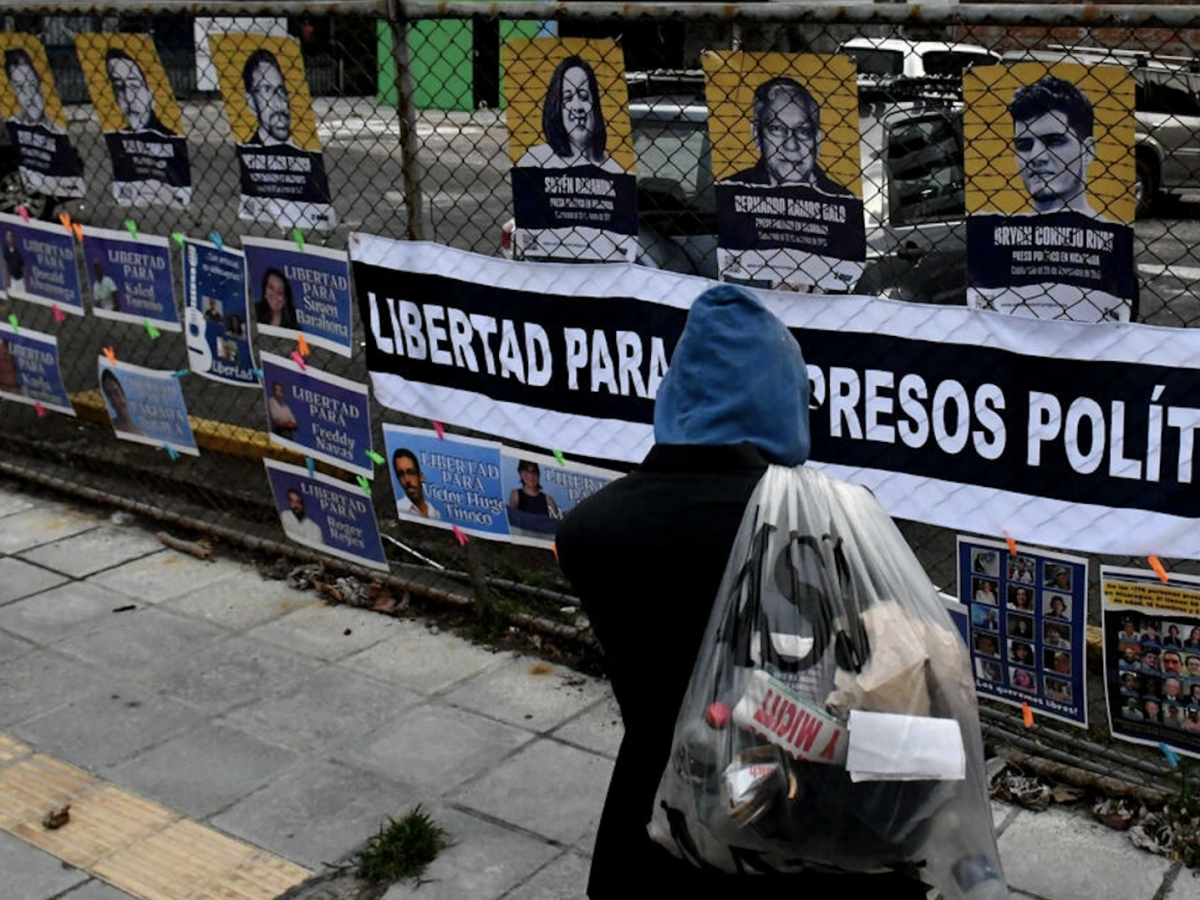 EEUU presiona a Daniel Ortega para que libere a opositores en Nicaragua