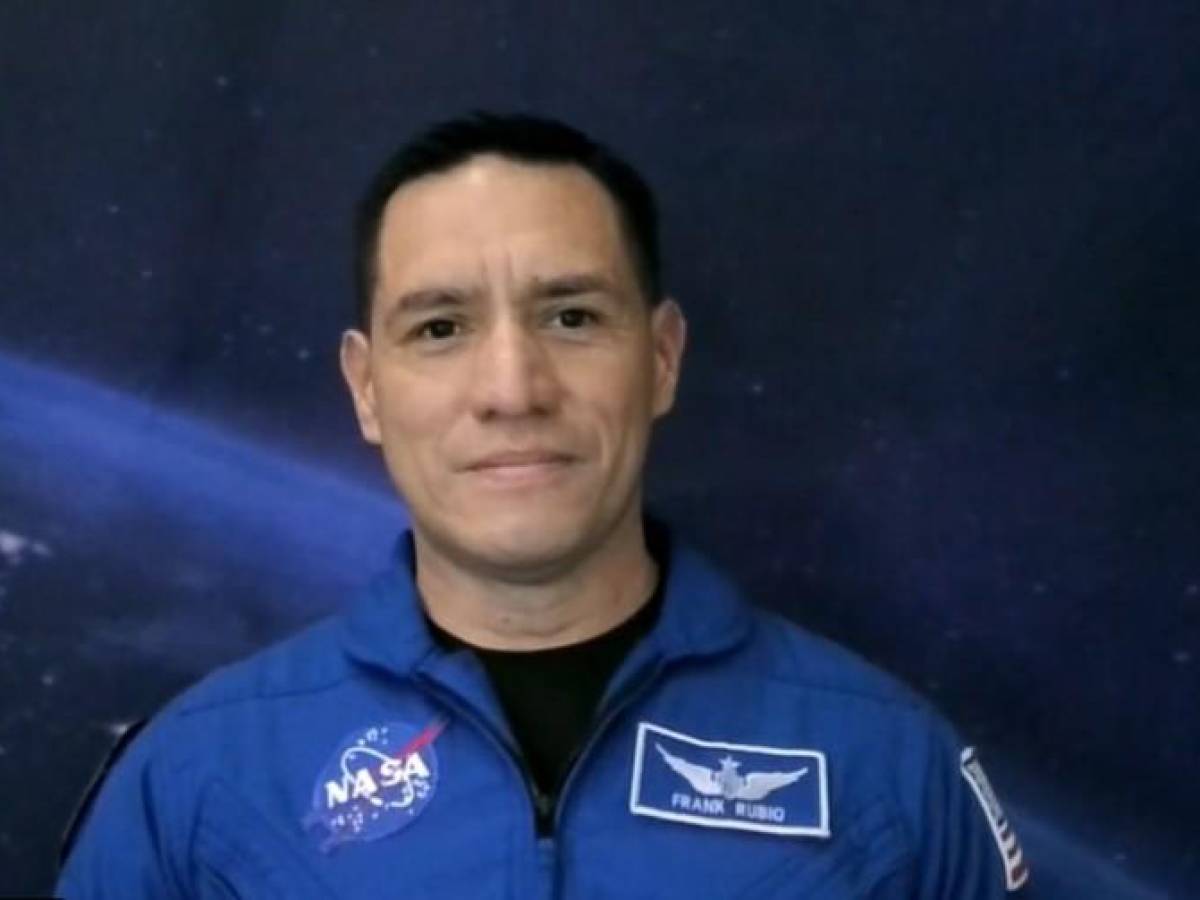 Frank Rubio, el astronauta de origen salvadoreño, ‘emocionado’ ante su primer vuelo espacial