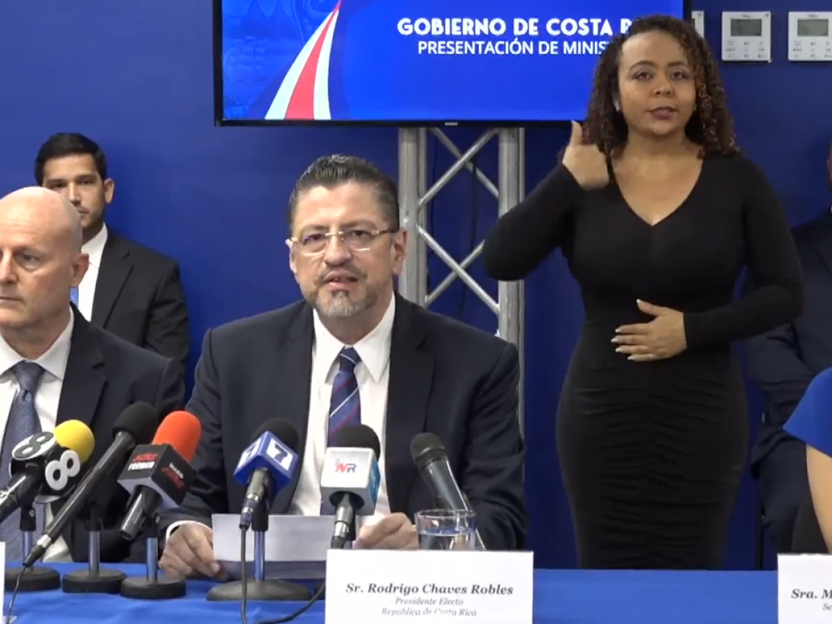 Presidente Rodrigo Chaves anuncia titulares del gabinete económico y social ¿Quiénes son?