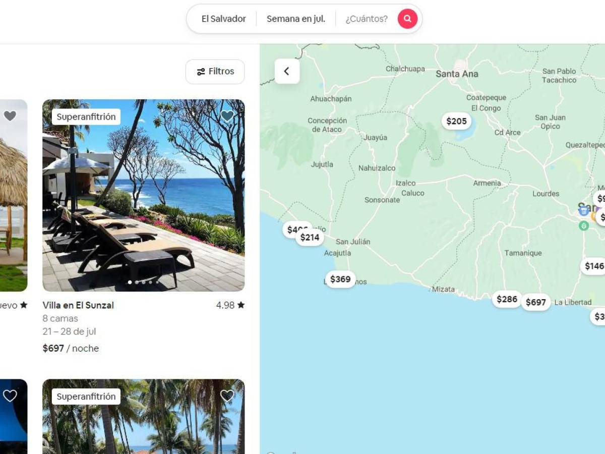 Airbnb, la plataforma que atrae turistas a Centroamérica