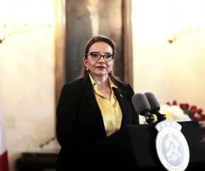 Xiomara Castro, presidenta de Honduras.