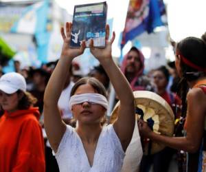 Archivo de Protestas anticorrupción en Ciudad de Guatemala. REUTERS/ Luis Echeverria