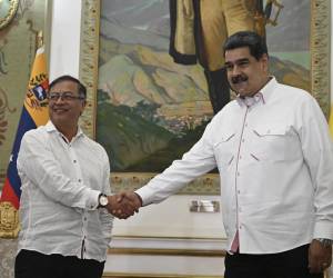 El presidente de Colombia, Gustavo Petro, impulsa los diálogos entre Maduro y la oposición.