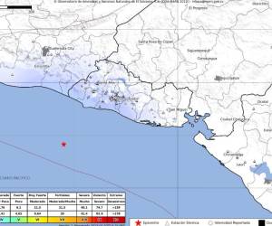 Sismo de 4,8 de magnitud sacude Guatemala y El Salvador