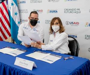 USAID, a través de su proyecto ‘creando mi futuro aquí’, firma memorándum de entendimiento con fundación Diunsa