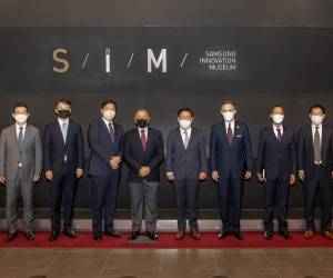 Ejecutivos de Samsung se reúnen con ministros de Centroamérica en Corea del Sur