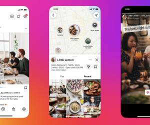 Instagram actualiza su mapa para buscar restaurantes, comercios y sitios de interés