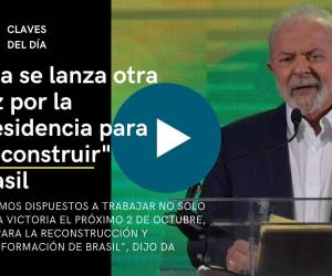 Lula da Silva lanza su precandidatura por la Presidencia de Brasil