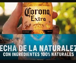Cerveza Corona enfocada a una producción con ingredientes 100% naturales