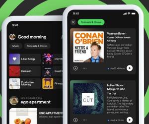 Spotify rediseña su interfaz para separar los contenidos musicales de los pódcast