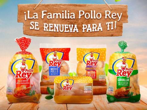 La marca Pollo Rey nació en 1964 en Guatemala.