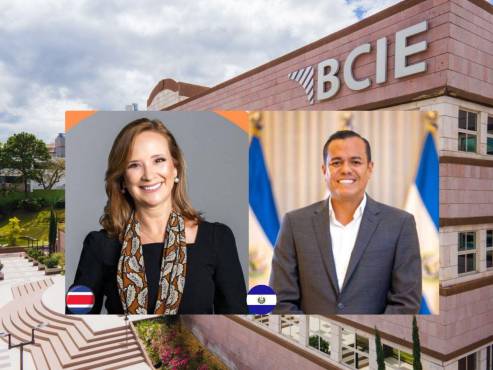 <i>Gisela Sánchez y Alejandro Zelaya son candidatos para presidir el BCIE, desde diciembre de 2023. Foto E&amp;N</i>