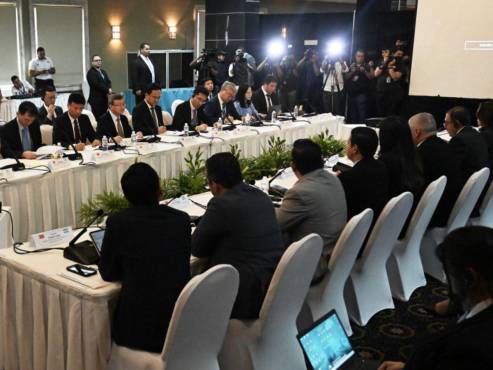 Delegados chinos y hondureños se reunieron para explorar las posibilidades de comercio e inversión entre ambos países, como parte de las negociaciones del TLC.