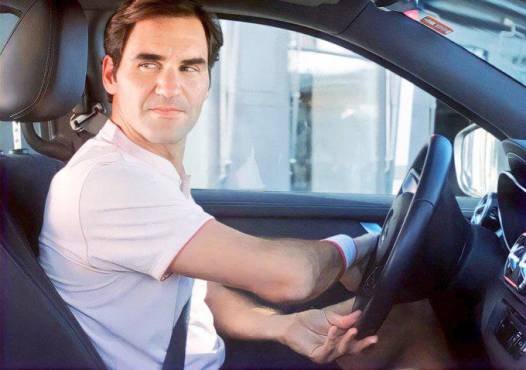 Roger Federer ofrecerá direcciones a los usuarios de la aplicación Waze