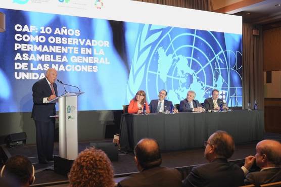 CAF susbribe 40 convenios con más de 20 entidades de la ONU