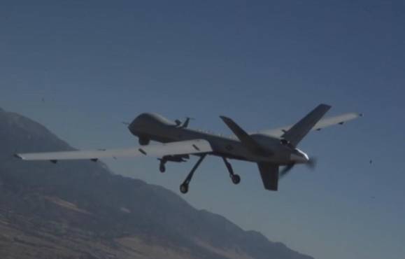 EEUU publica imágenes de su dron interceptado por cazas rusos