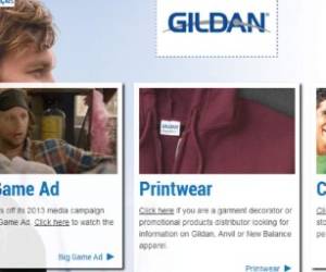 Gildan distribuye sus productos en Estados Unidos y Canadá.