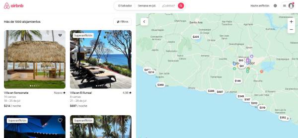 Airbnb, la plataforma que atrae turistas a Centroamérica