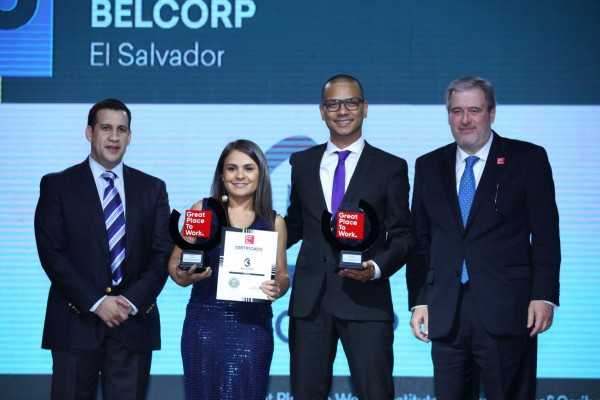 BELLCORP El Salvador también es Puesto 3 de Los Mejores Lugares para Trabajar® Más De 100 Hasta 1.000 colaboradores en Centroamérica 2019.