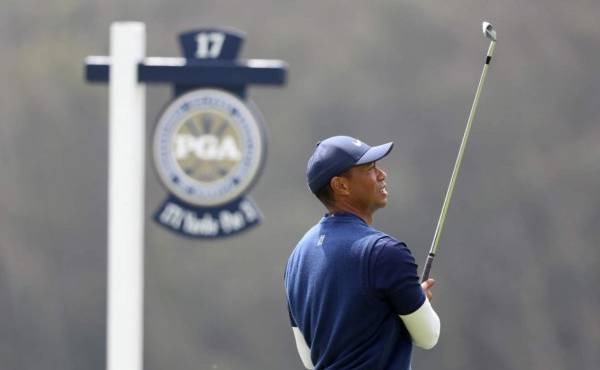 Se evaporan esperanzas de Tiger Woods en el Campeonato de la PGA