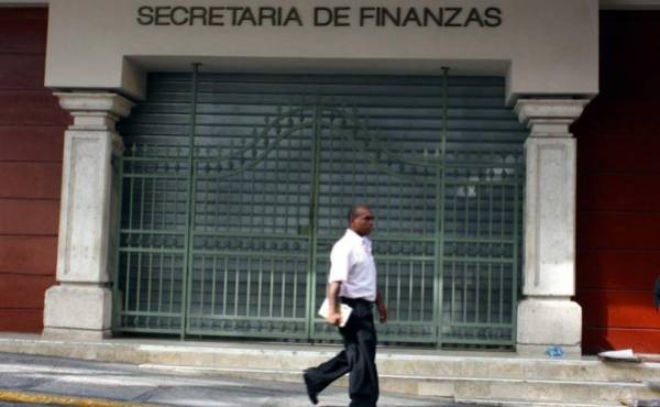 Sede de la Secretaría de Finanzas en la capital de Honduras. (Foto: laprensa.hn).
