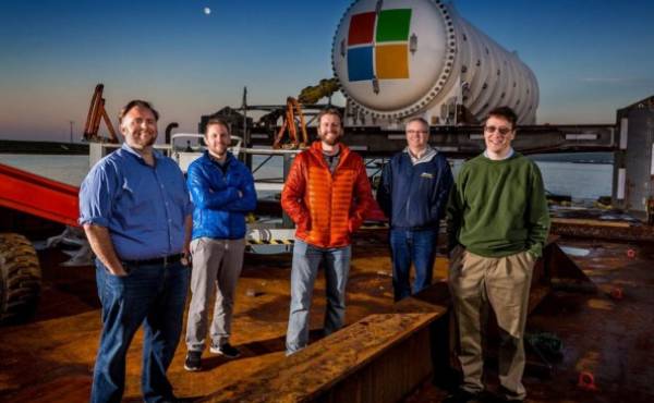 Microsoft sumerge un centro de datos en el mar para ahorrar energía