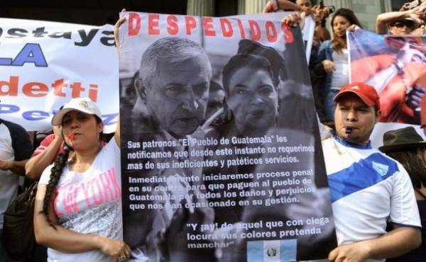 La corrupción está agotando los niveles de tolerancia social en Guatemala. (Dar click para ver Galeria) (Foto: AFP)