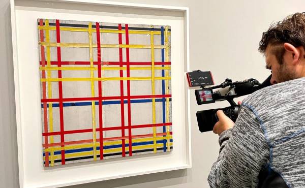 Un cuadro de Mondrian estuvo colgado al revés durante 77 años