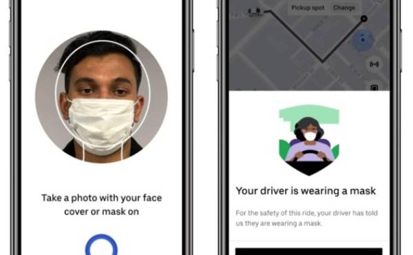 Uber verificará uso de cubrebocas