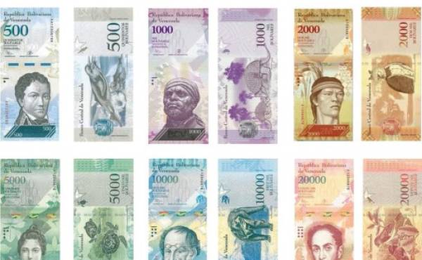 Venezuela presenta nuevos billetes para hacer frente a la inflación