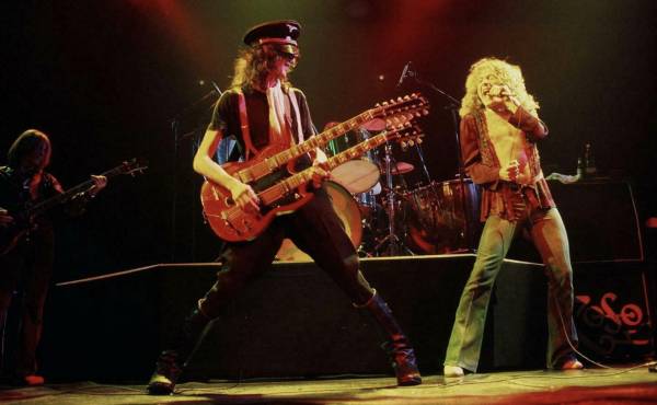 Led Zeppelin en concierto