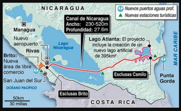 Las claves que hicieron sucumbir al Gran Canal de Nicaragua