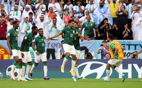 Rey saudita decreta feriado nacional tras victoria de la selección frente a Argentina