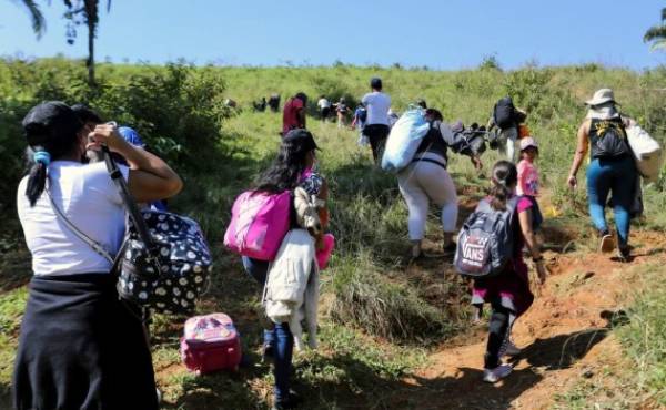 Migrantes en caravana hacia EEUU se disgregan al ingresar a Guatemala