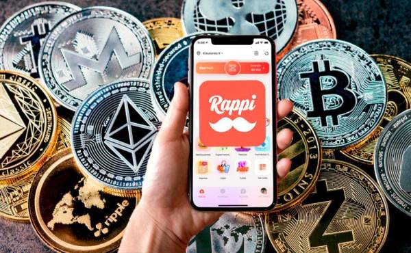 La app Rappi se abre al uso de criptomonedas como medio de pago
