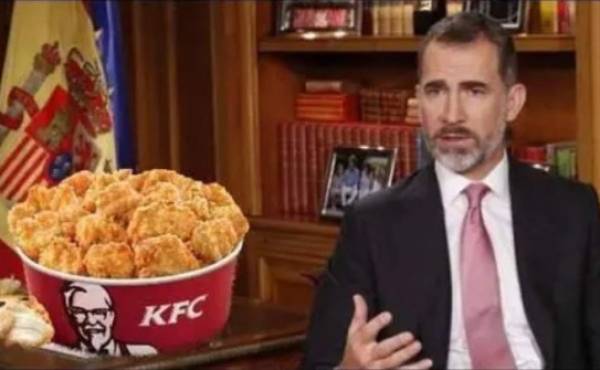 Marketing: KFC premiará a quienes sigan discurso del Rey Felipe, con esta condición