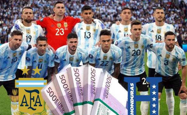 Honduras enfrenta en partido amistoso en Miami a Argentina, la séptima selección más cara del Mundial de Qatar 2022. Lionel Messi vale cinco veces más que la Bicolor, pero no es el futbolista con mayor valor de todo el plantel albiceleste. Conoce a detalle la valoración del equipo argentino.