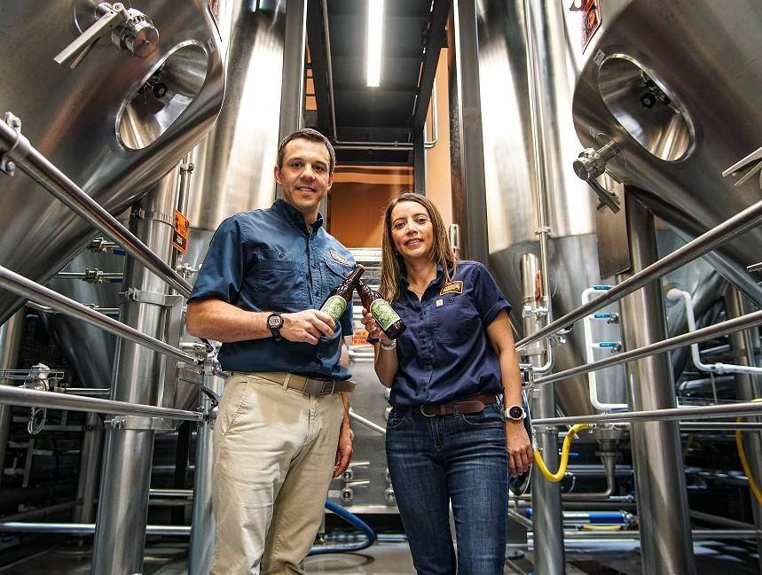 <i>FOTO Nicolás Cofiño y Mariela Montenegro, Cervecería El Zapote. Cortesía</i>